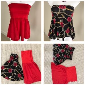 2 Cute xtra Small top bundle